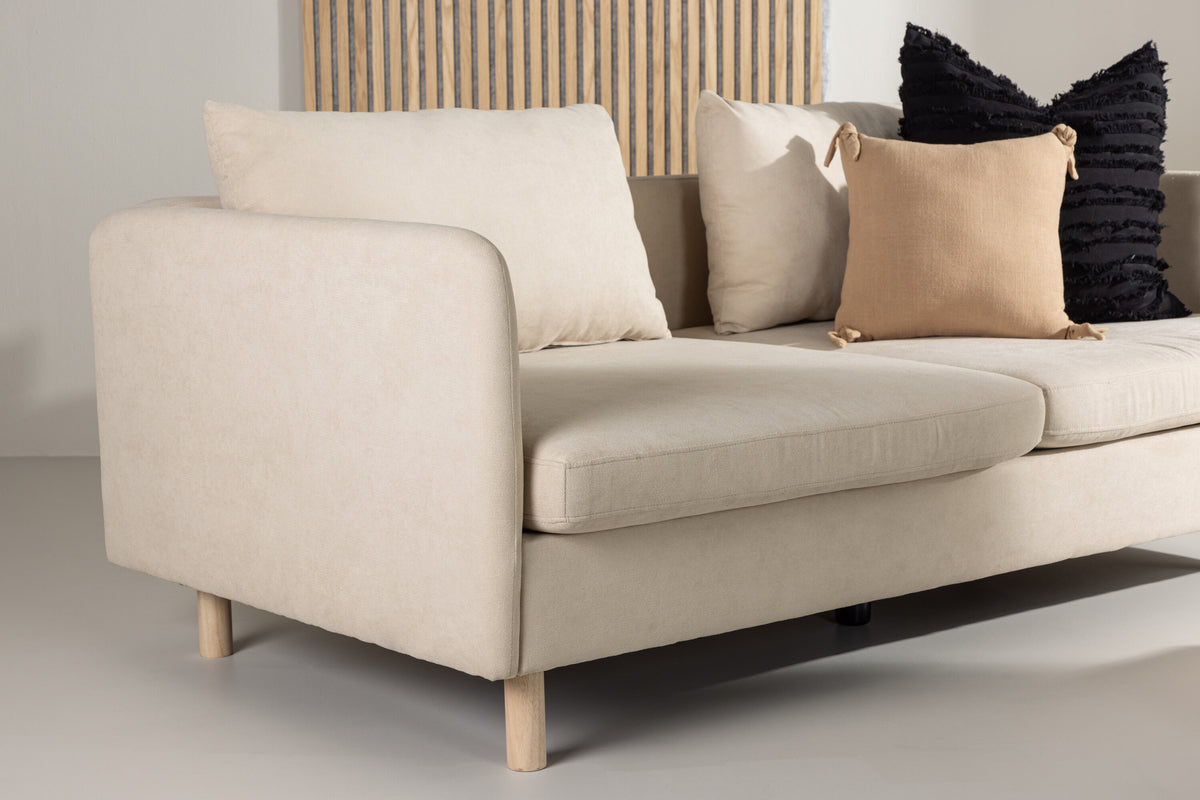 Zero 2-sits soffor beige – hemmiljö ovanifrån