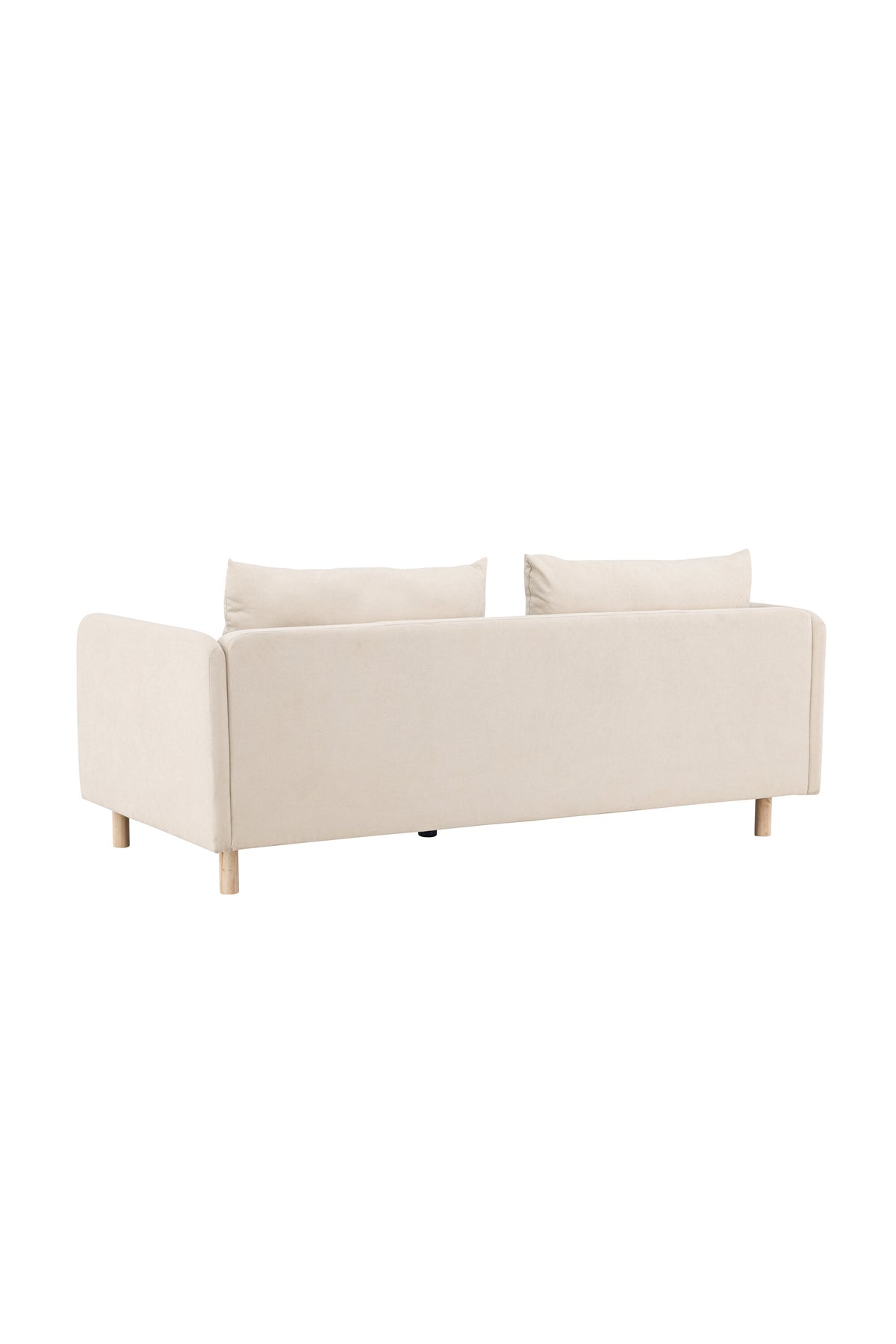 Zero 2-sits soffor beige – studioshot
