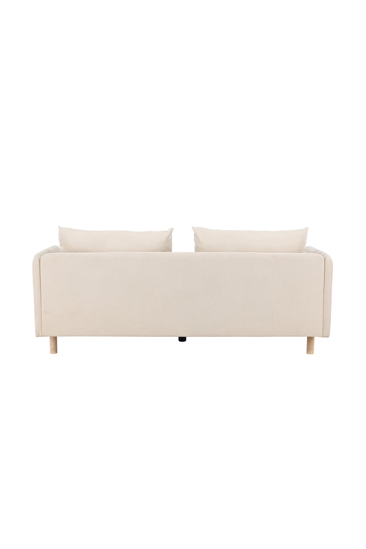 Zero 2-sits soffor beige – studioshot