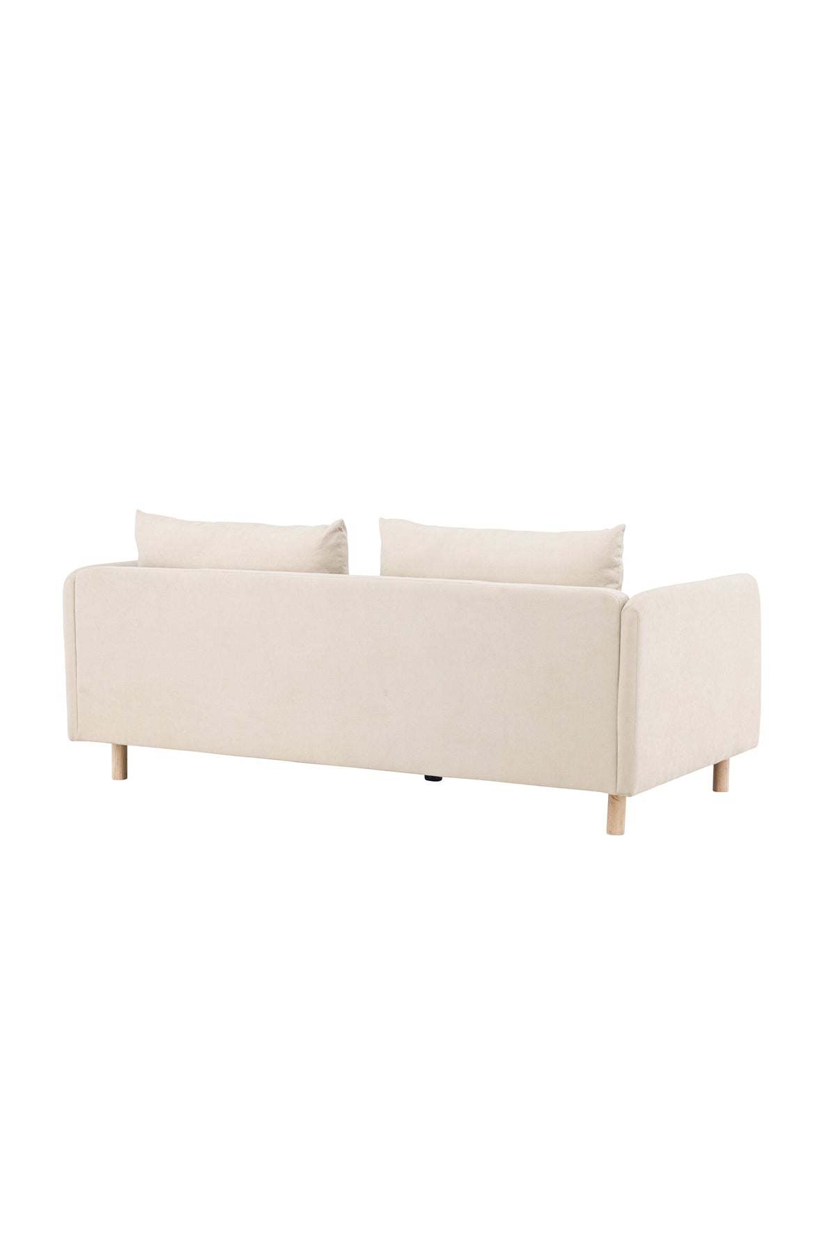 Zero 2-sits soffor beige – studioshot