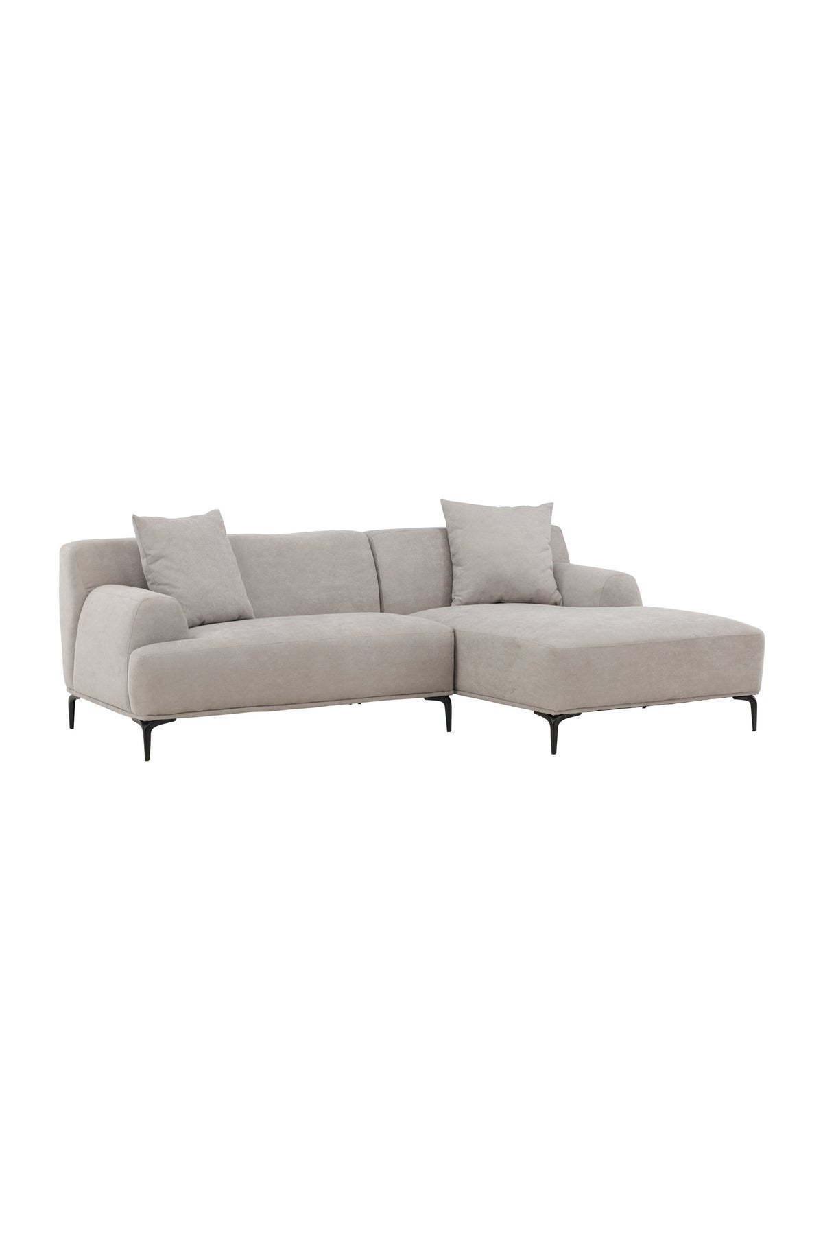 Viskan 3-sits soffor ljusgrå – studioshot
