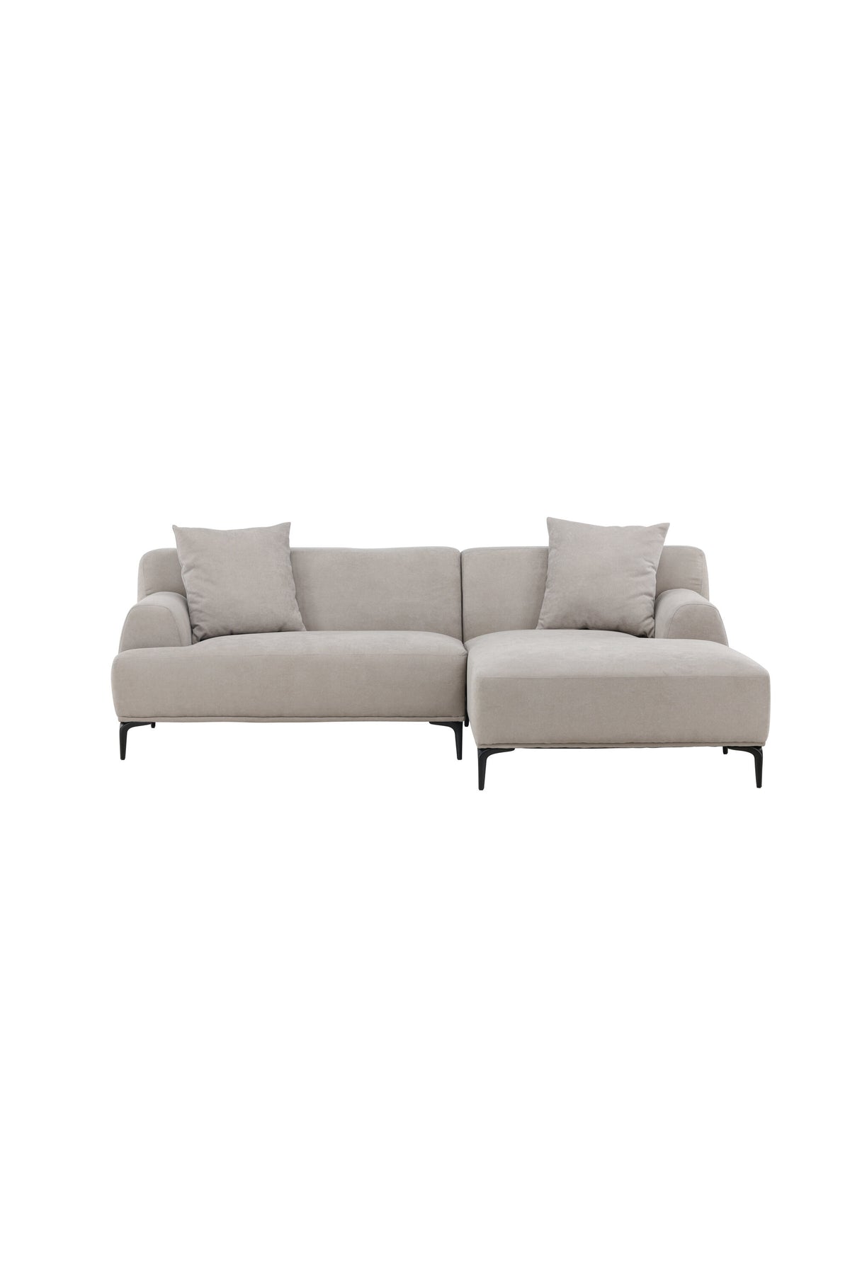 Viskan 3-sits soffor ljusgrå – studioshot