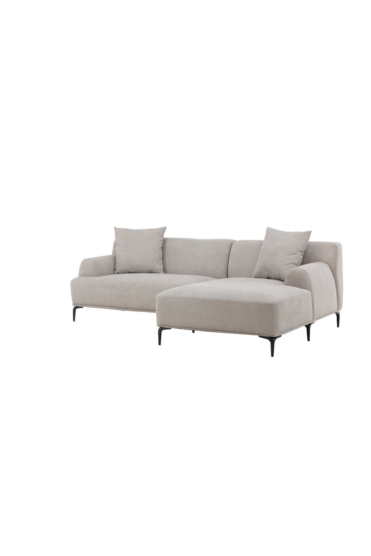 Viskan 3-sits soffor ljusgrå – studioshot