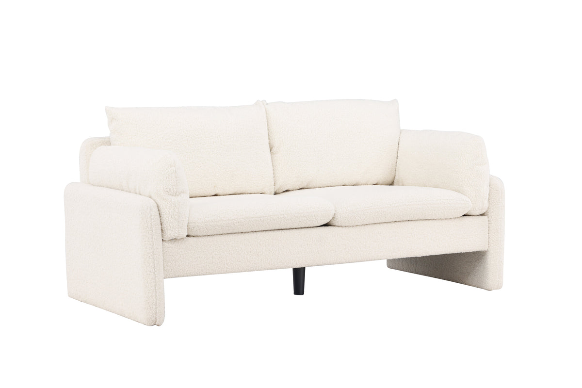Vindel 2-sits soffor vit – produktbild