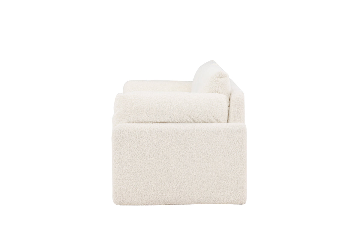 Vindel 2-sits soffor vit – detaljbild