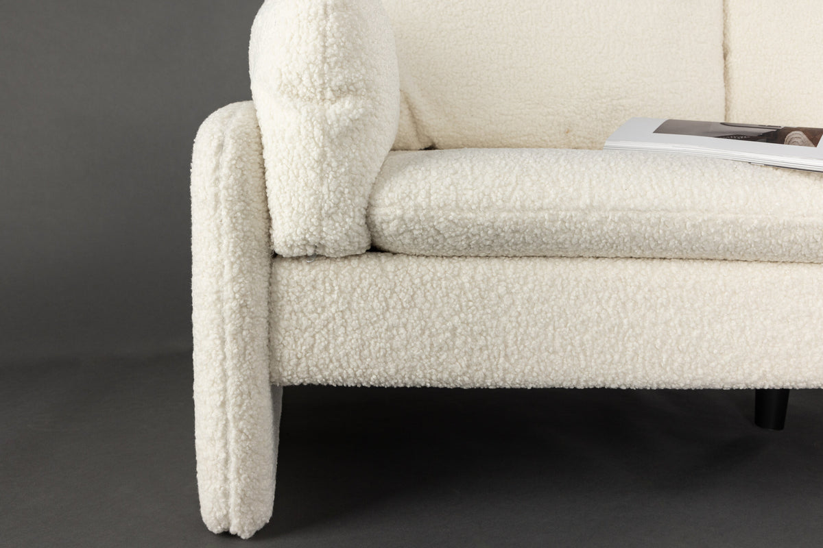 Vindel 2-sits soffor vit – livsstilsbild