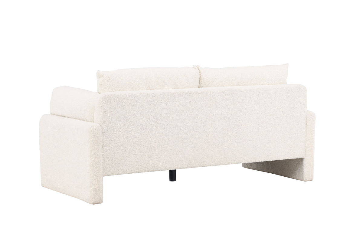 Vindel 2-sits soffor vit – produktbild