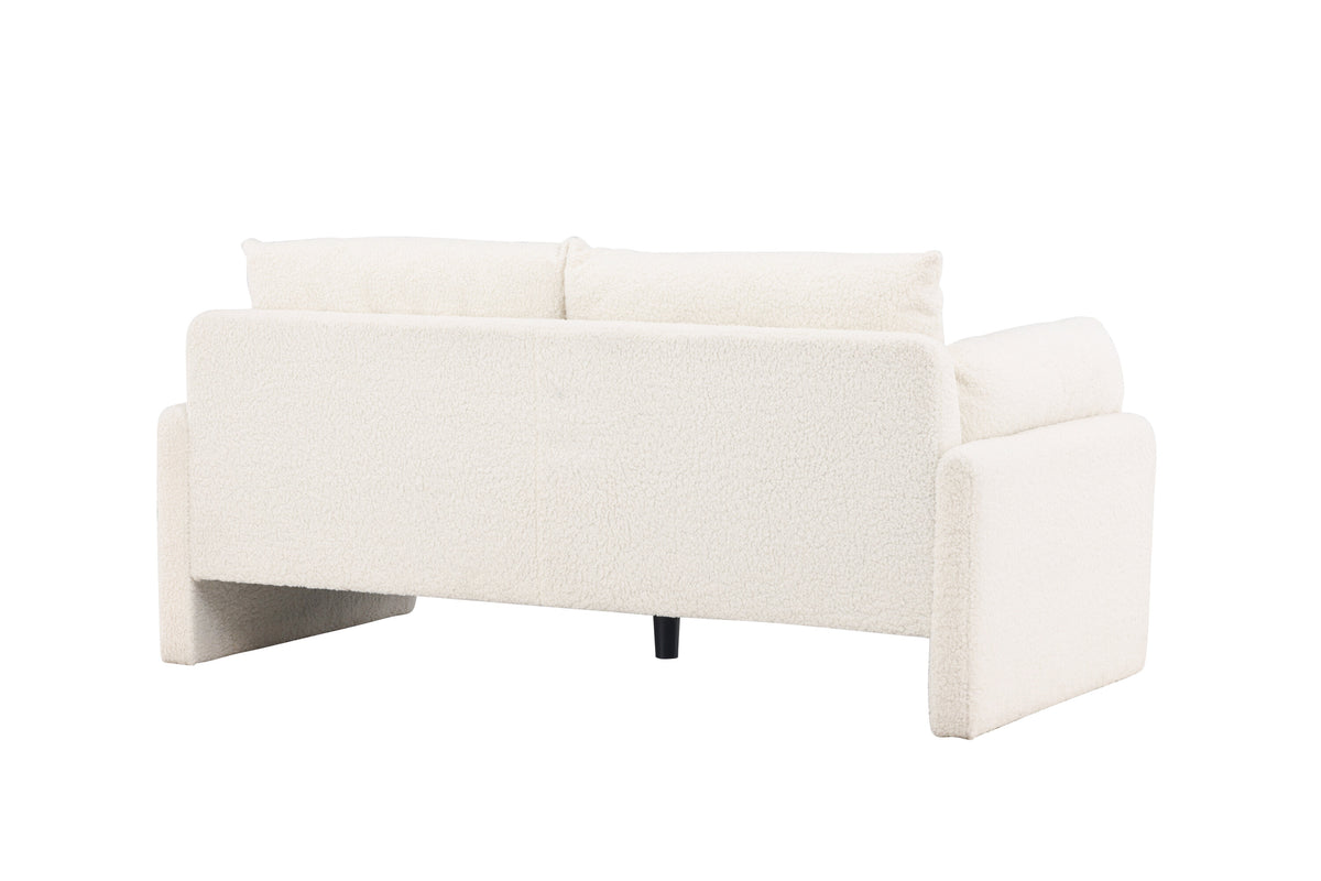 Vindel 2-sits soffor vit – produktbild