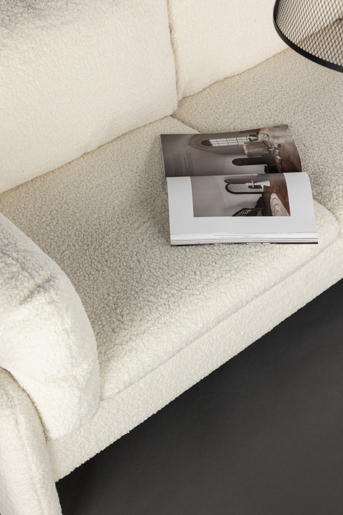 Vindel 2-sits soffor vit – livsstilsbild