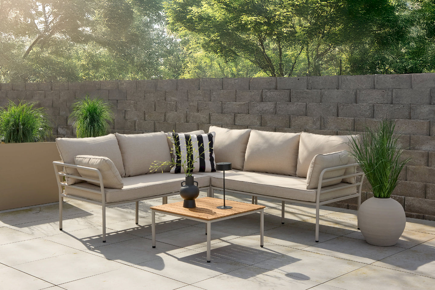 Penh Beige LoungeSet - Folkart