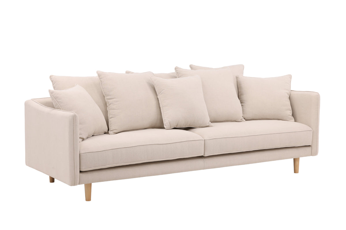 Segelskären 3-sits soffor beige – produktbild