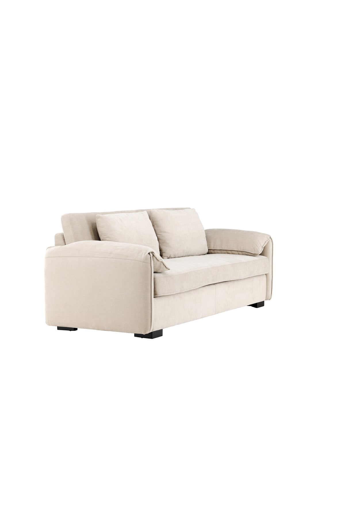 Malva 3-sits soffor beige – studioshot