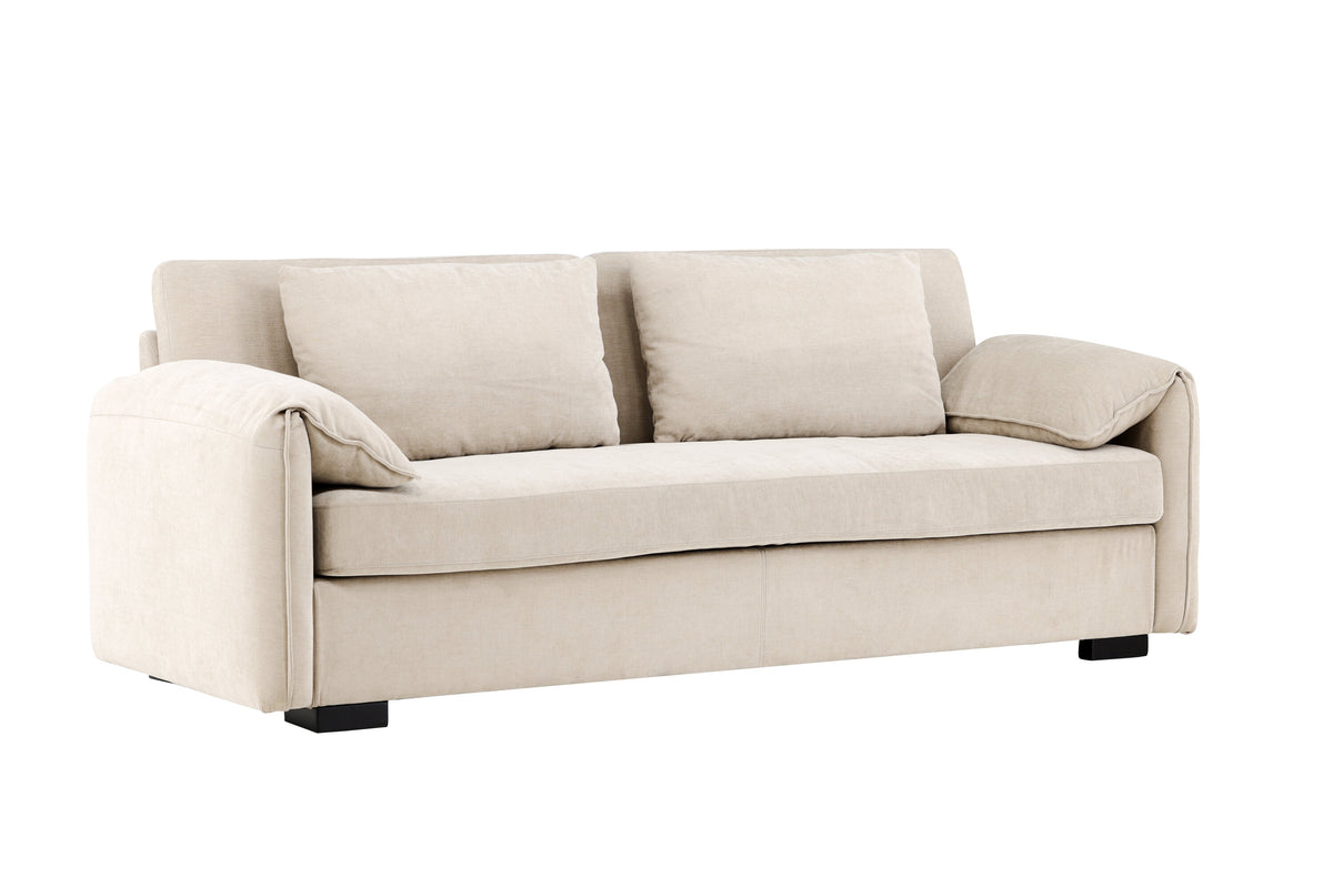 Malva 3-sits soffor beige – produktbild