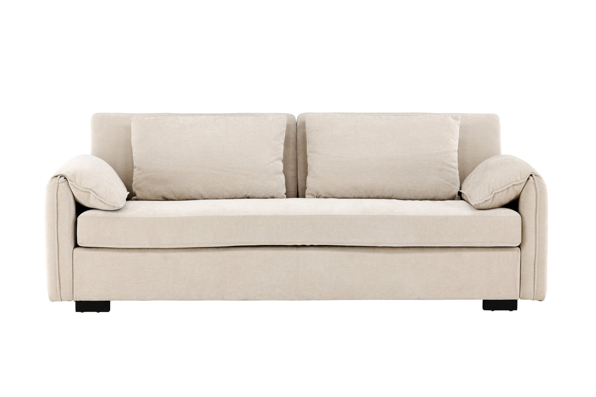 Malva 3-sits soffor beige – produktbild