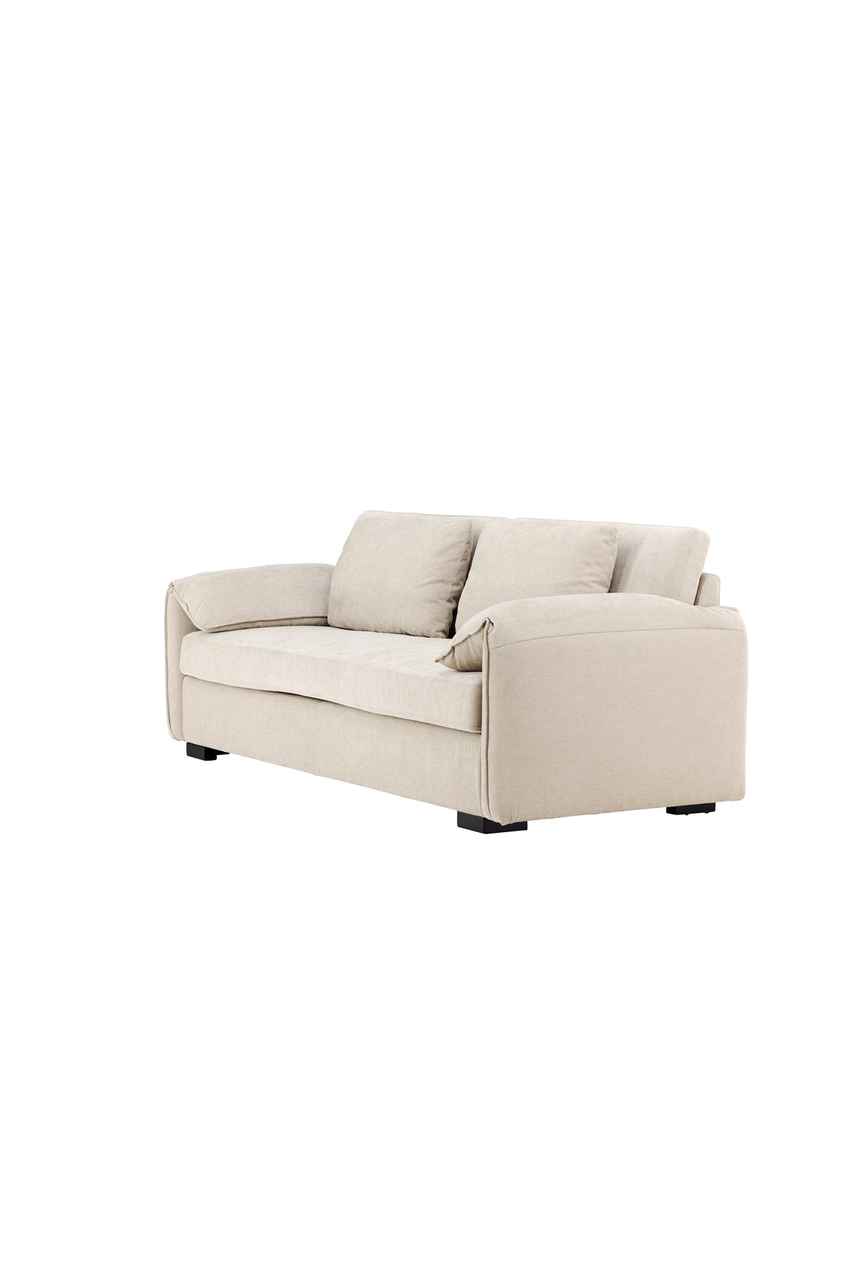 Malva 3-sits soffor beige – studioshot