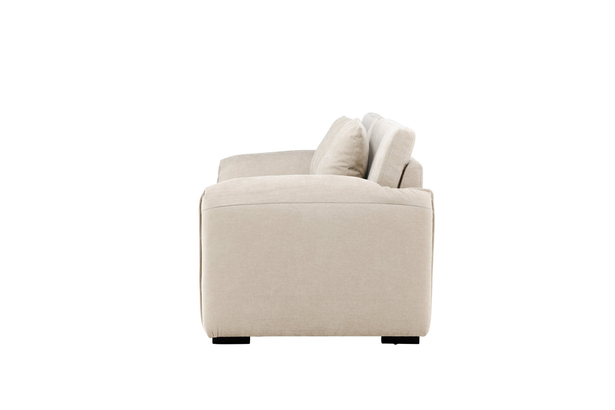 Malva 3-sits soffor beige – detaljbild