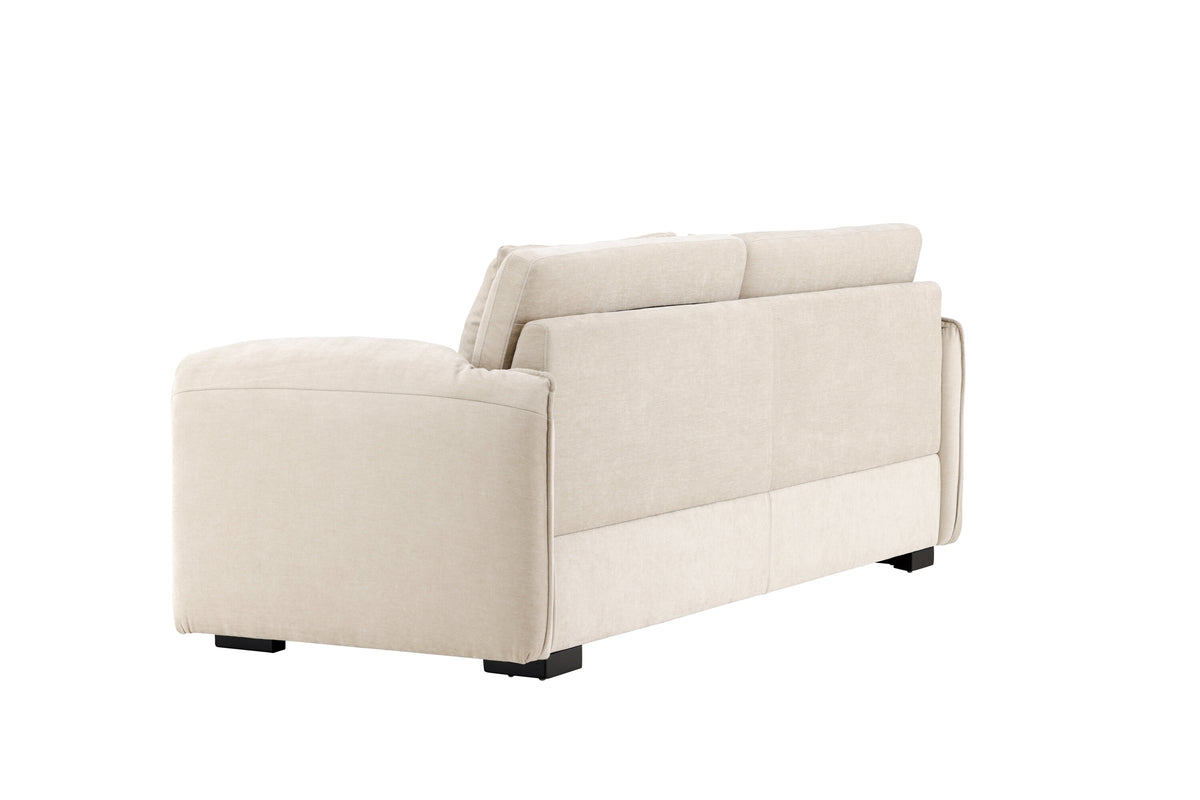 Malva 3-sits soffor beige – produktbild