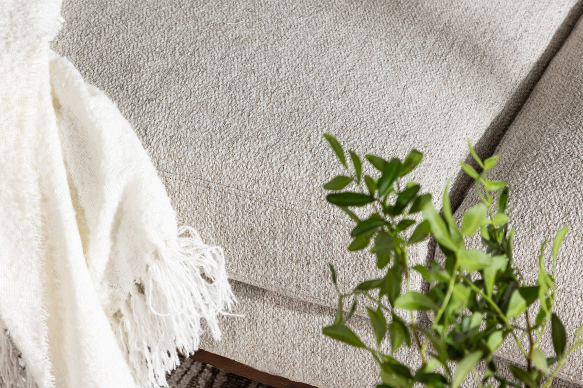Olympos 3-sits soffor beige – livsstilsbild