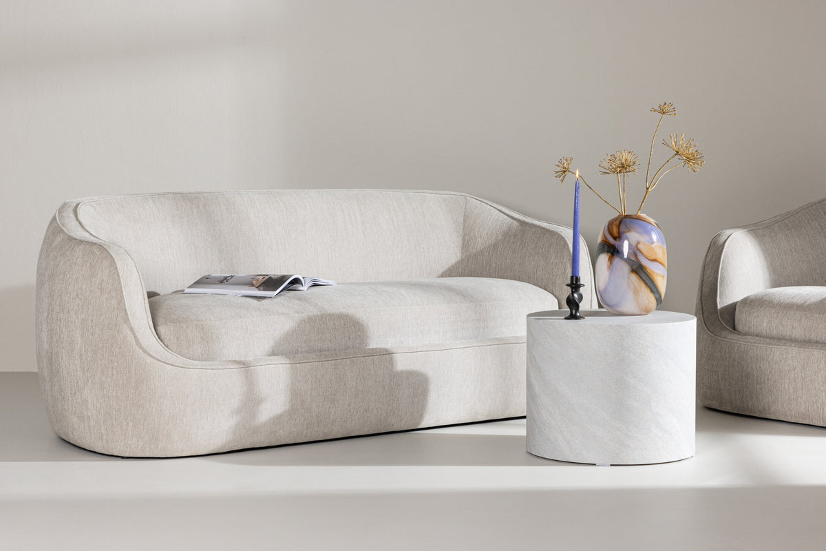 Elio 3-sits soffor ljusgrå – inspirationsbild