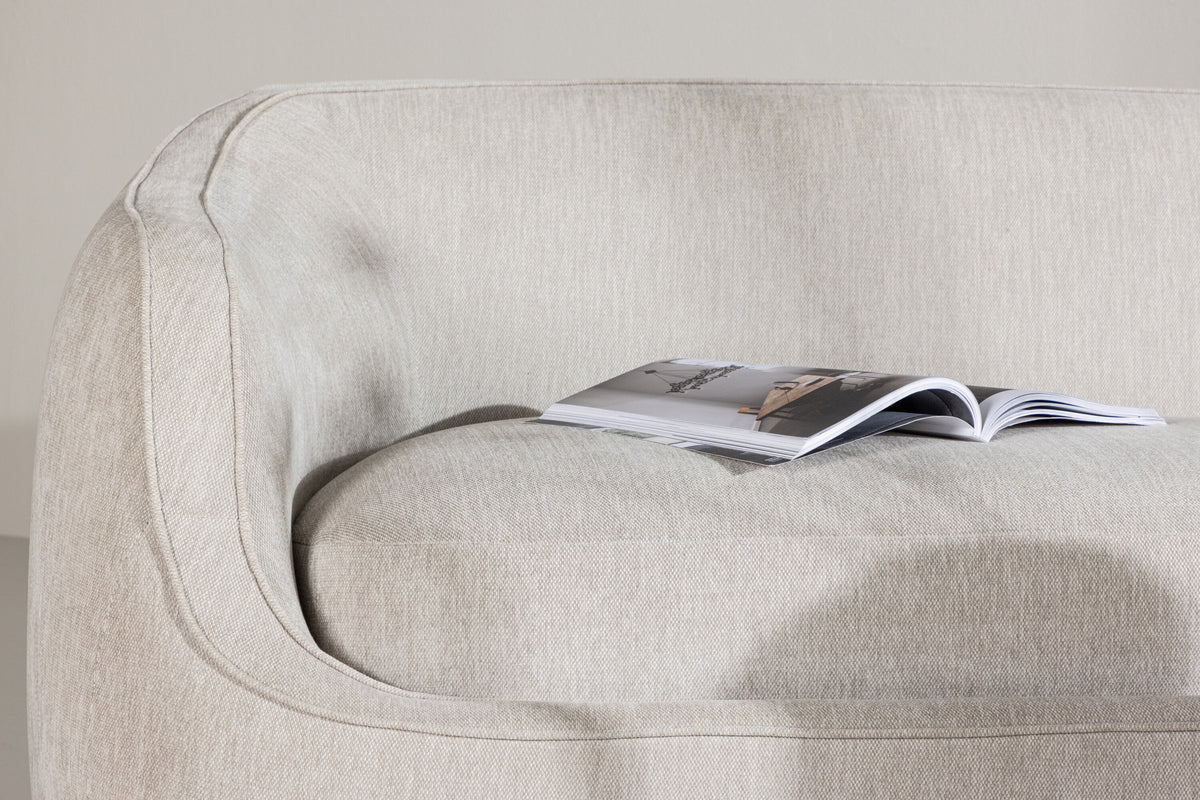 Elio 3-sits soffor ljusgrå – livsstilsbild