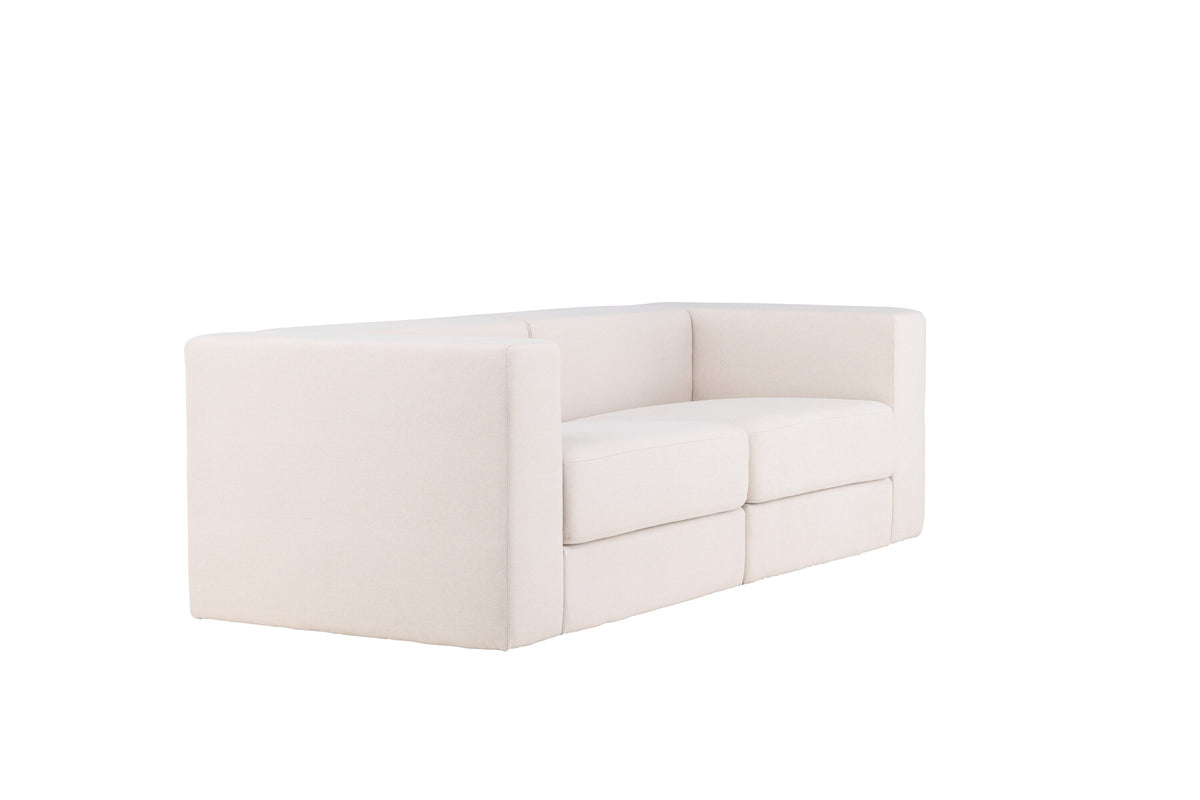 Lumi 3-sits soffor vit – produktbild