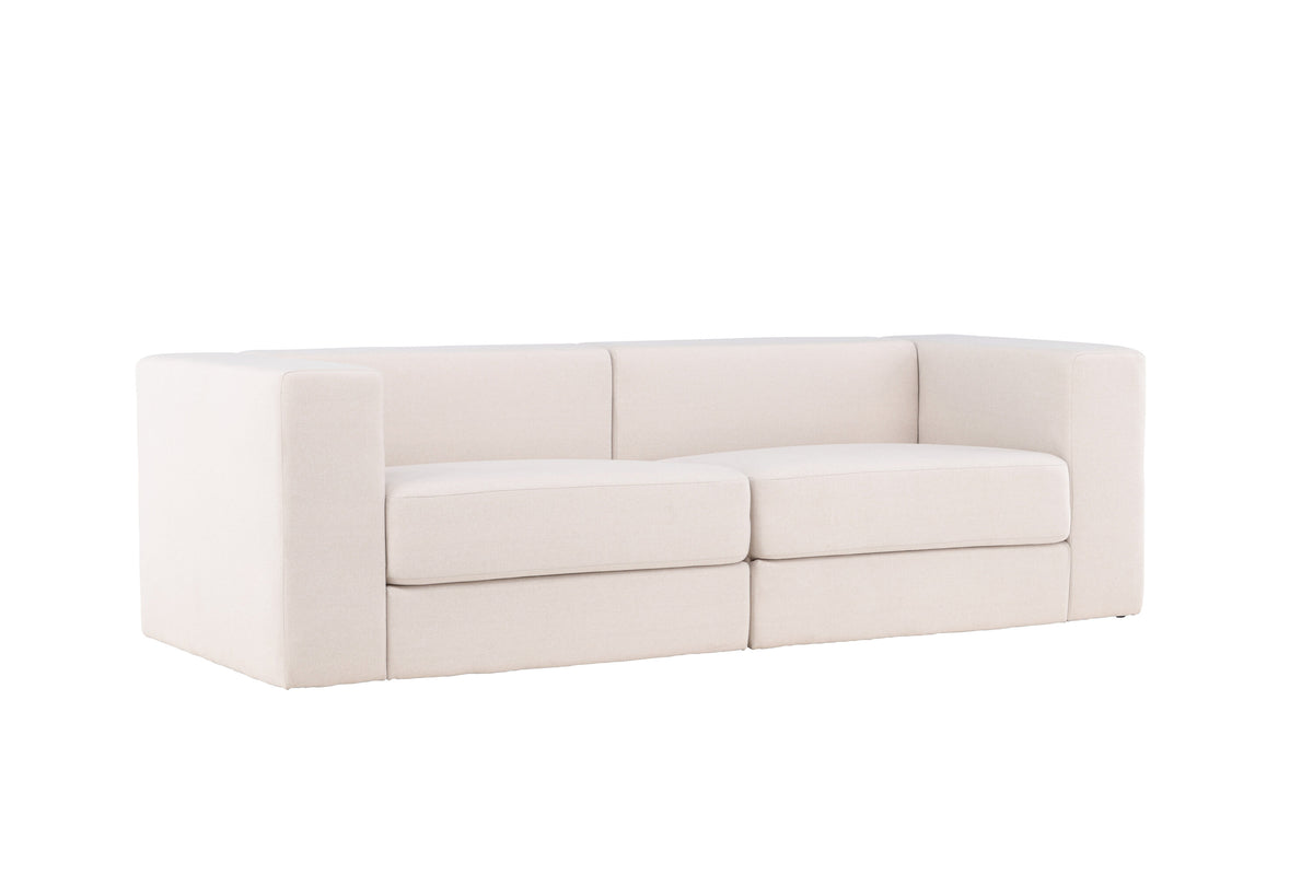 Lumi 3-sits soffor vit – produktbild