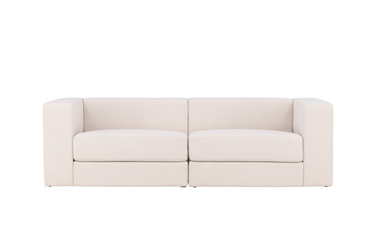Lumi 3-sits soffor vit – produktbild