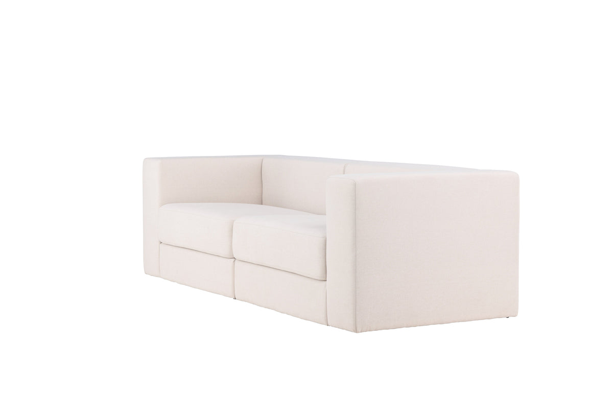 Lumi 3-sits soffor vit – detaljbild