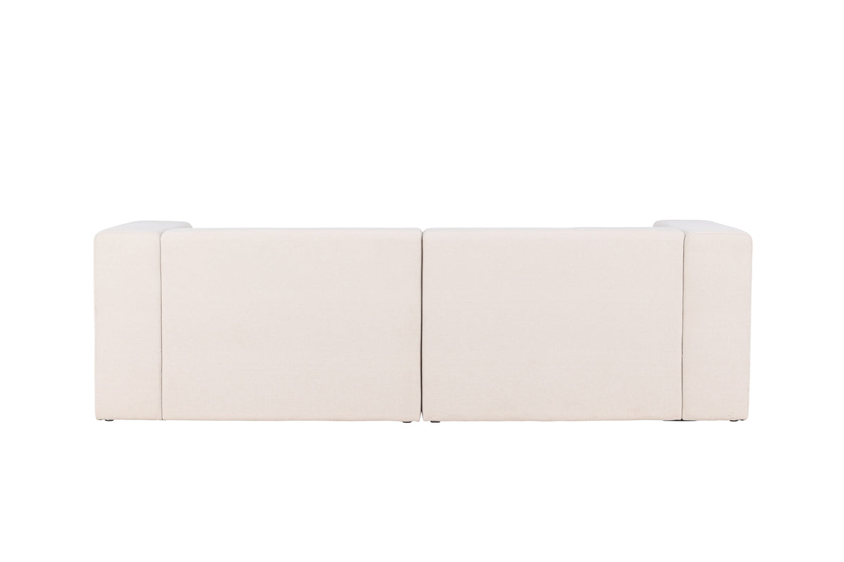Lumi 3-sits soffor vit – produktbild