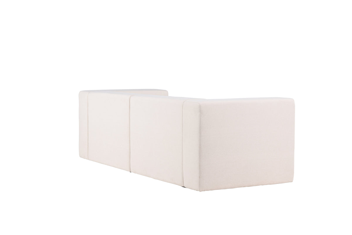 Lumi 3-sits soffor vit – produktbild