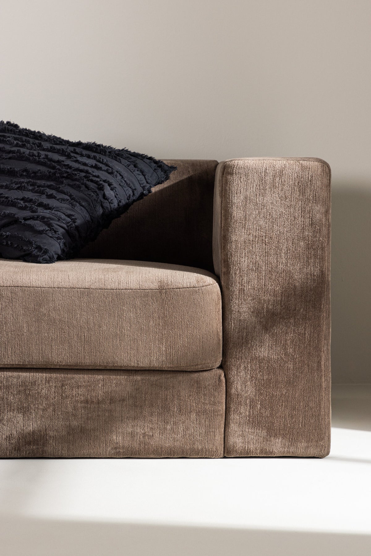 Lumi 3-sits soffor brun – stilbild