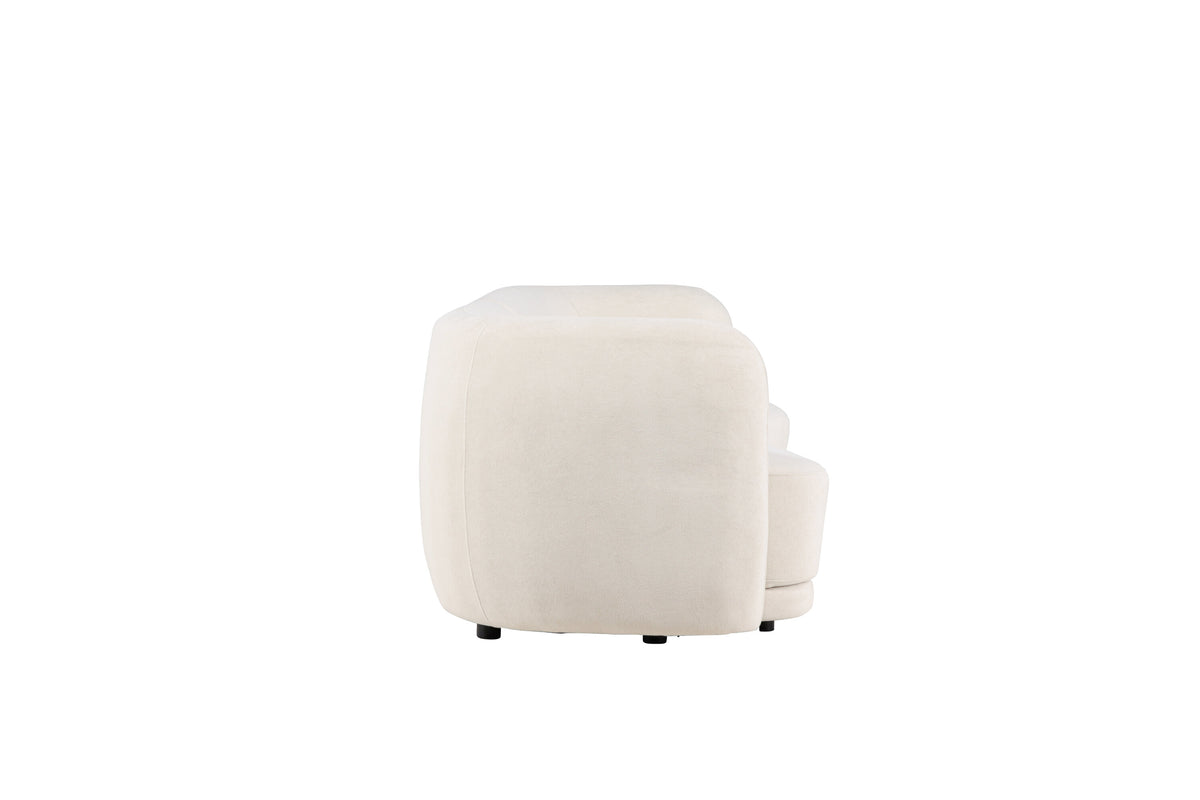 Cielo 3-sits soffor vit – produktbild