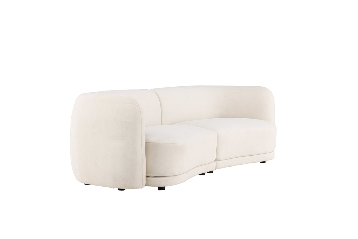 Cielo 3-sits soffor vit – produktbild