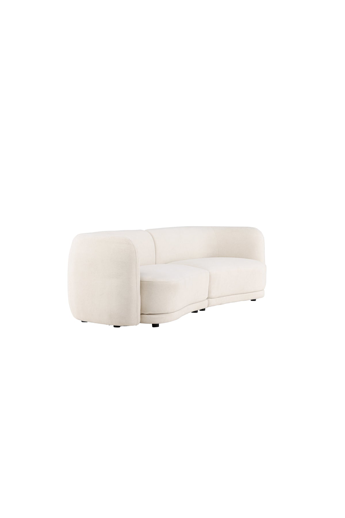 Cielo 3-sits soffor vit – studioshot