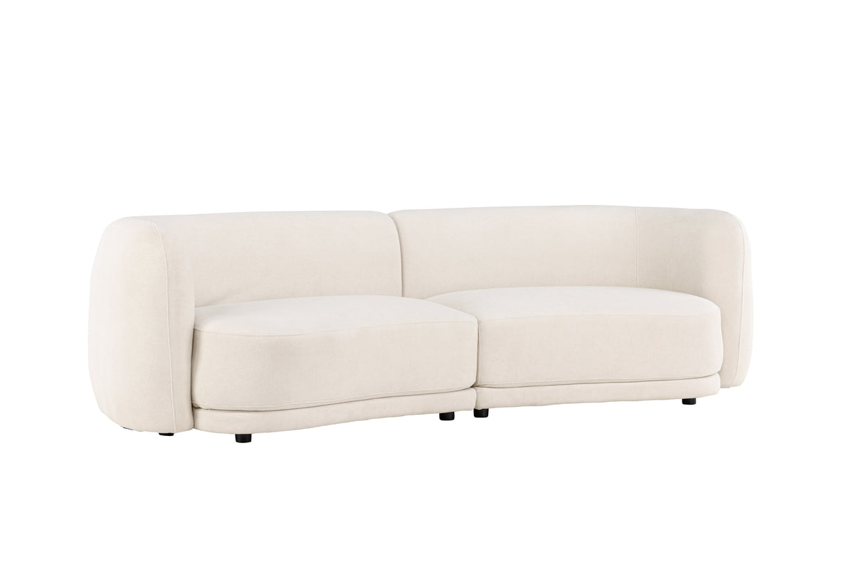 Cielo 3-sits soffor vit – produktbild
