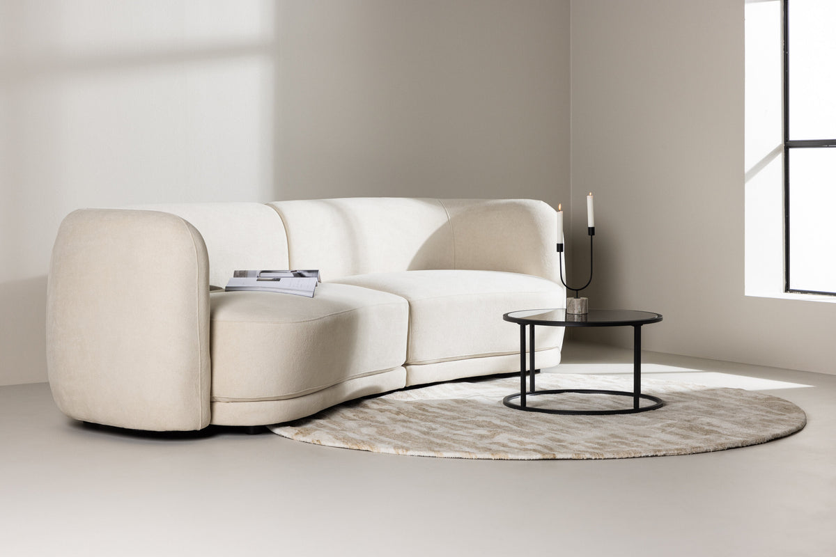 Cielo 3-sits soffor vit – inspirationsbild