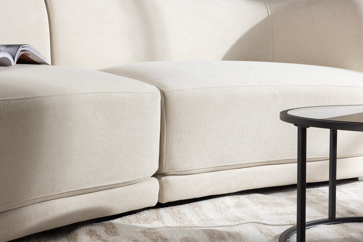 Cielo 3-sits soffor vit – stilbild