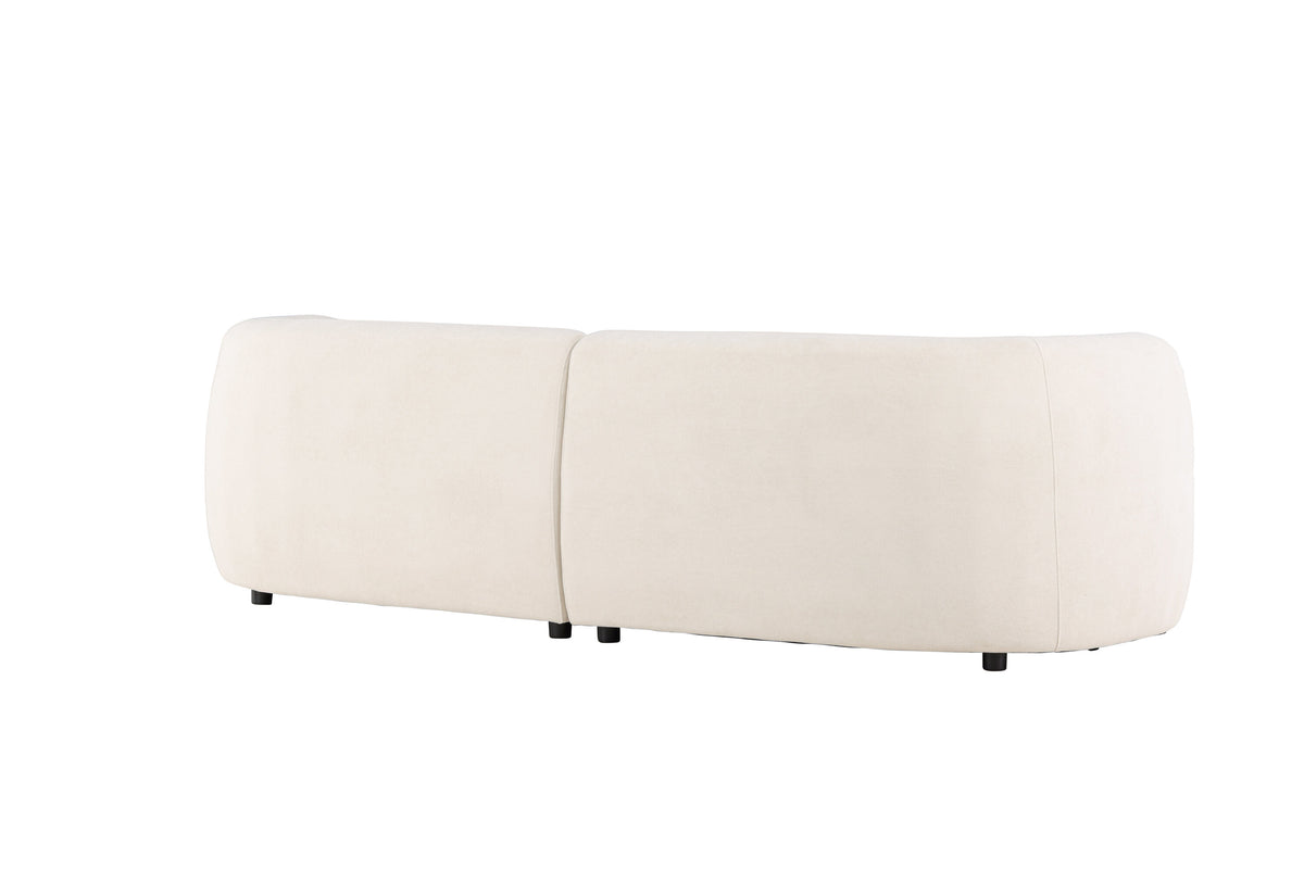 Cielo 3-sits soffor vit – produktbild