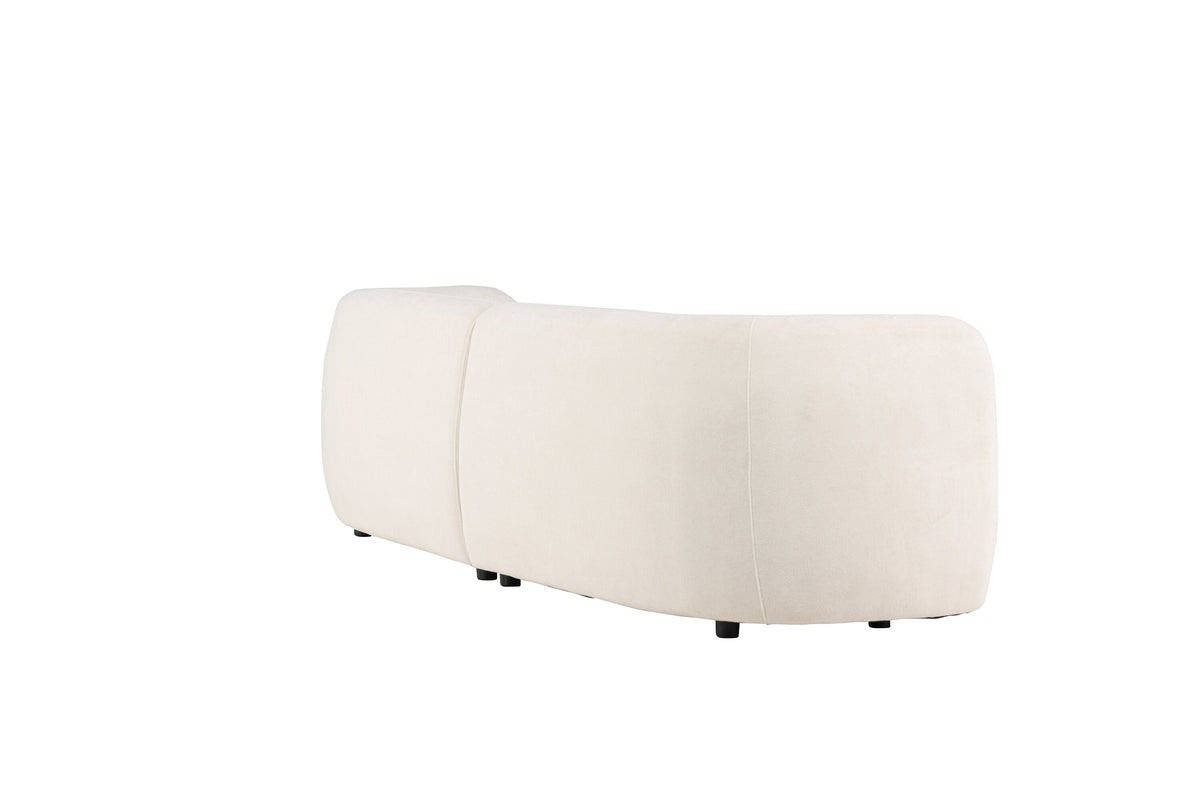 Cielo 3-sits soffor vit – produktbild