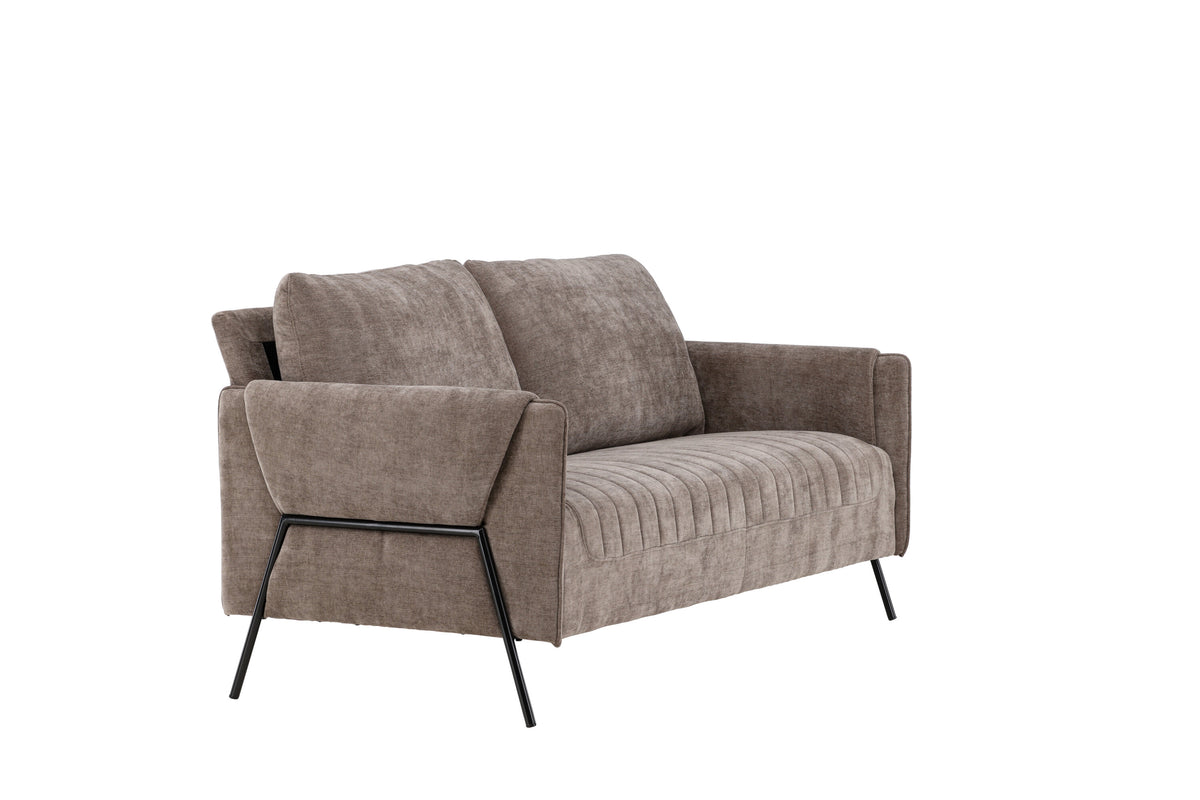 Indigo 2-sits soffor beige – produktbild