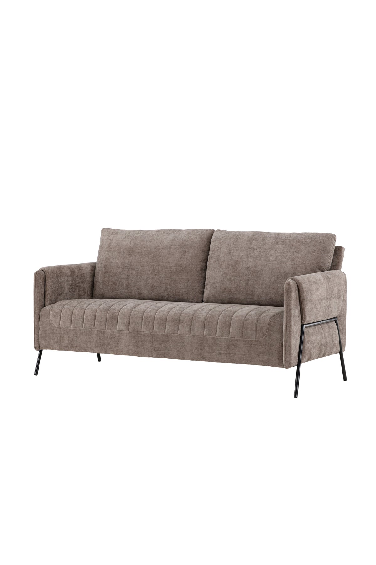 Indigo 2-sits soffor beige – studioshot