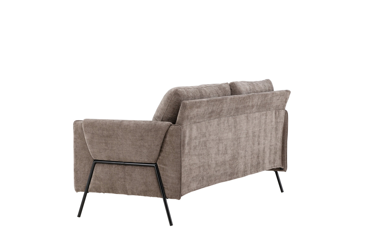 Indigo 2-sits soffor beige – produktbild