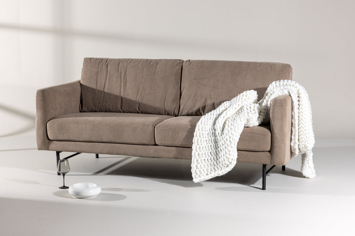 Sky 3-sits soffor brun – inspirationsbild
