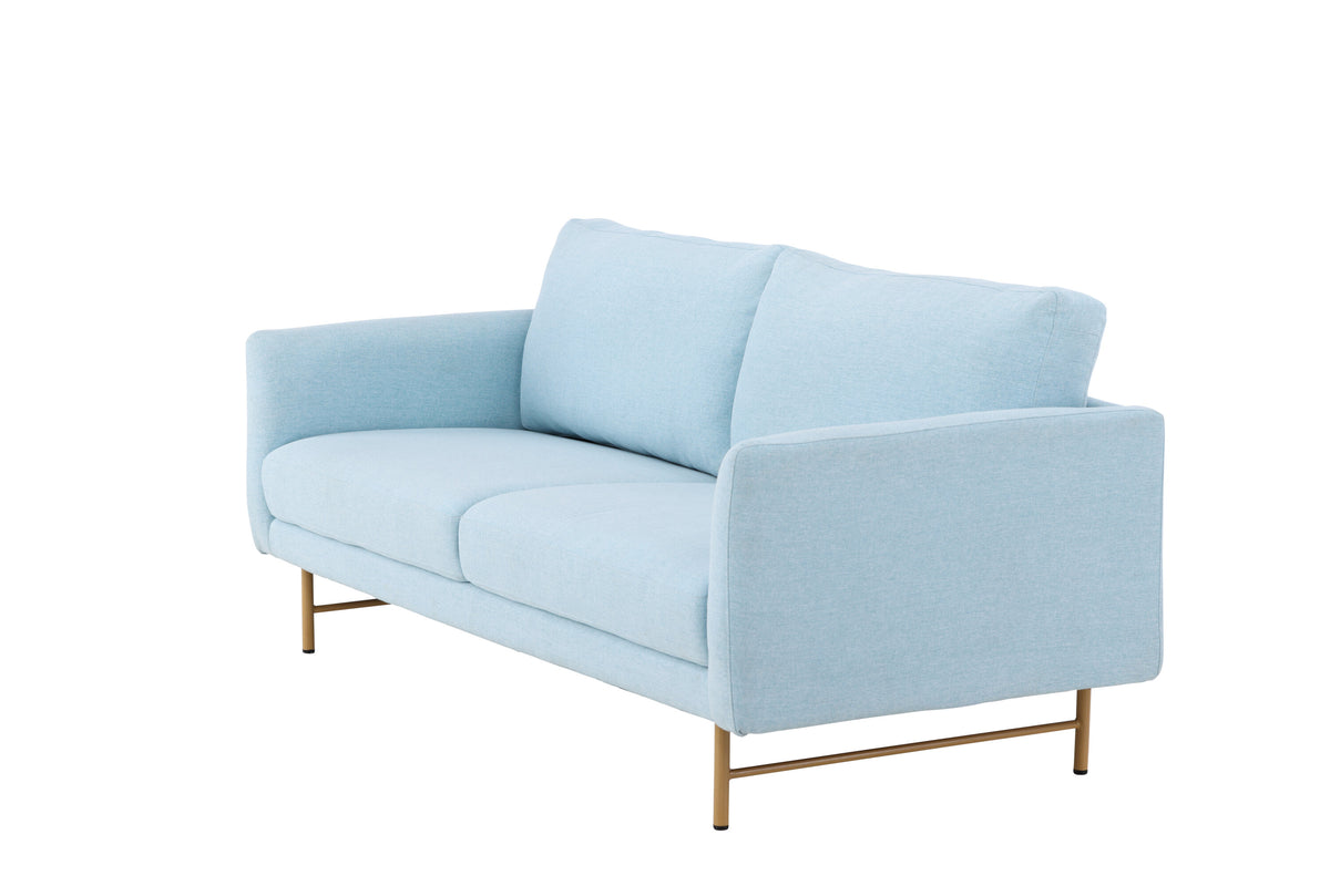 Sky 3-sits soffor blå – detaljbild
