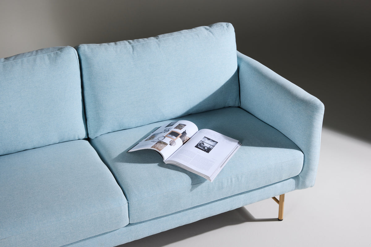 Sky 3-sits soffor blå – livsstilsbild