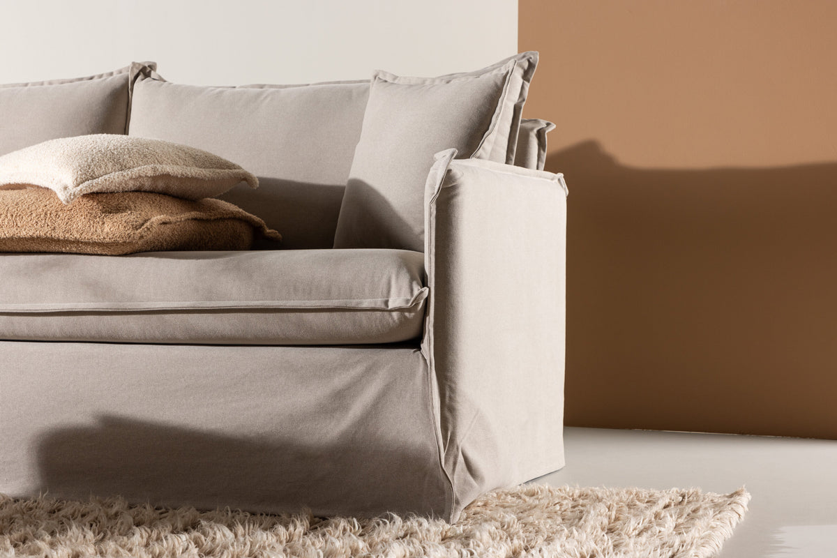 Nova 3-sits soffor brun – livsstilsbild