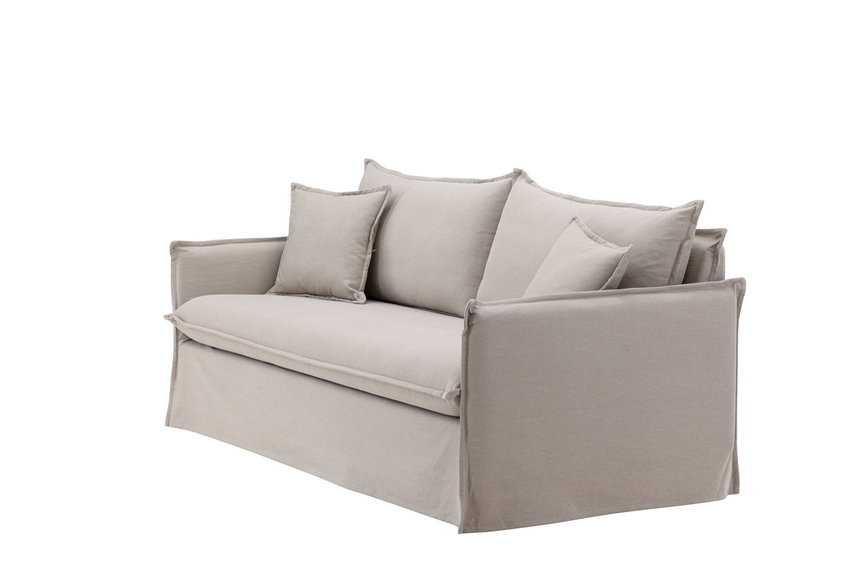 Nova 3-sits soffor brun – detaljbild
