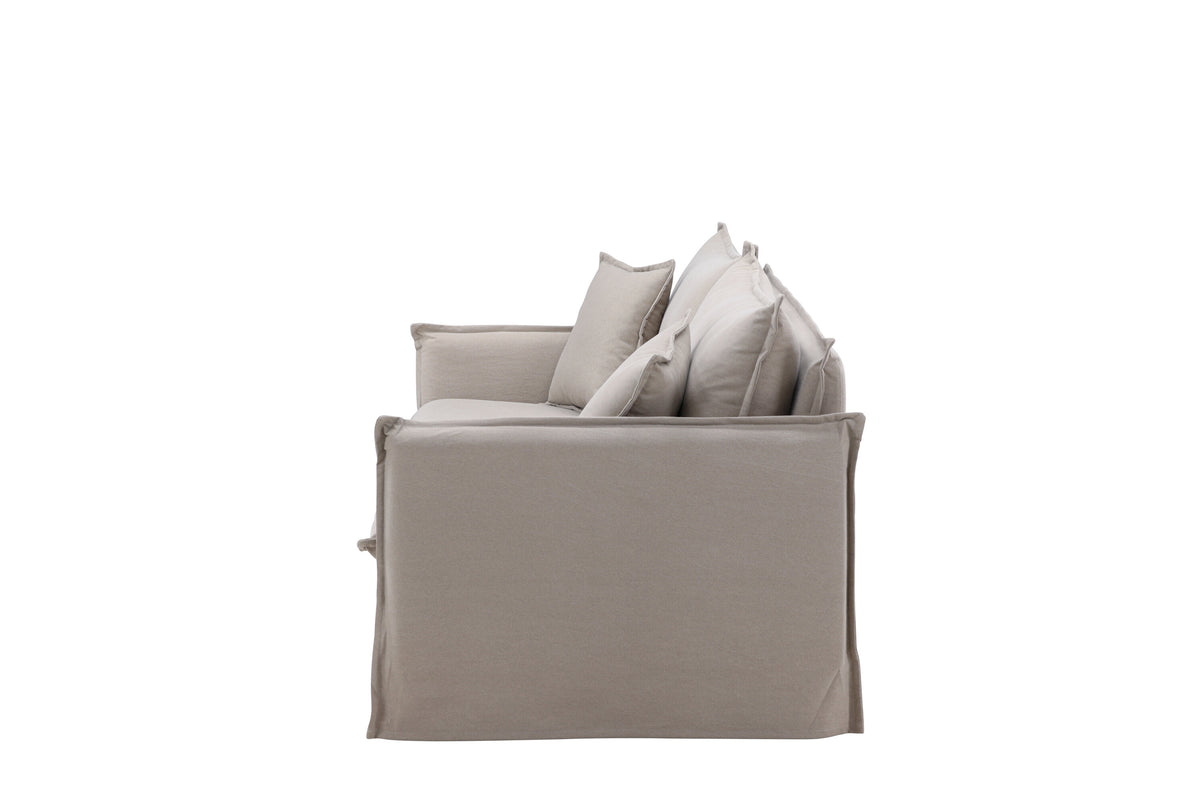 Nova 3-sits soffor brun – detaljbild