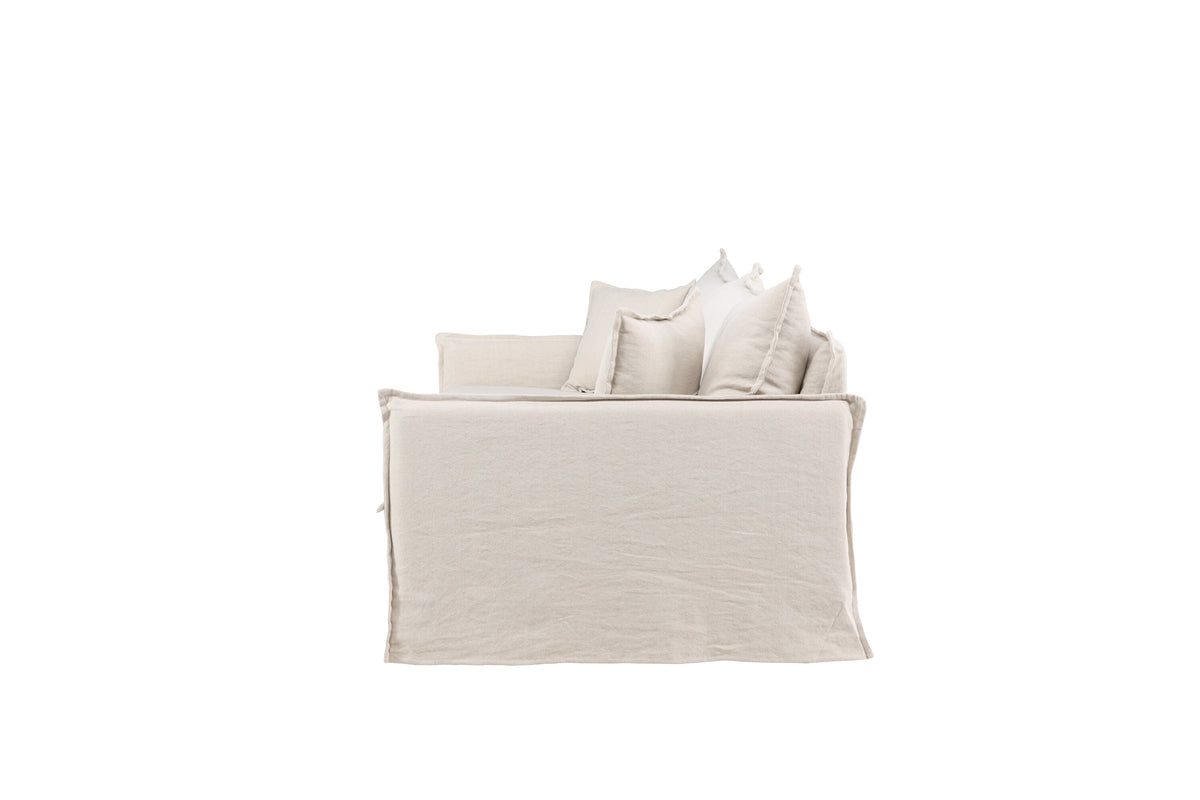 Nova 4-sits soffor beige – detaljbild