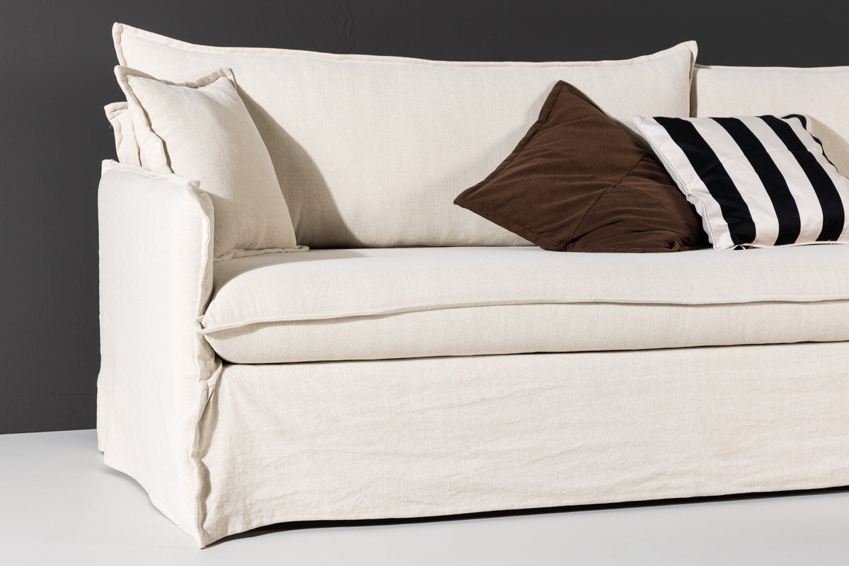 Nova 4-sits soffor beige – livsstilsbild
